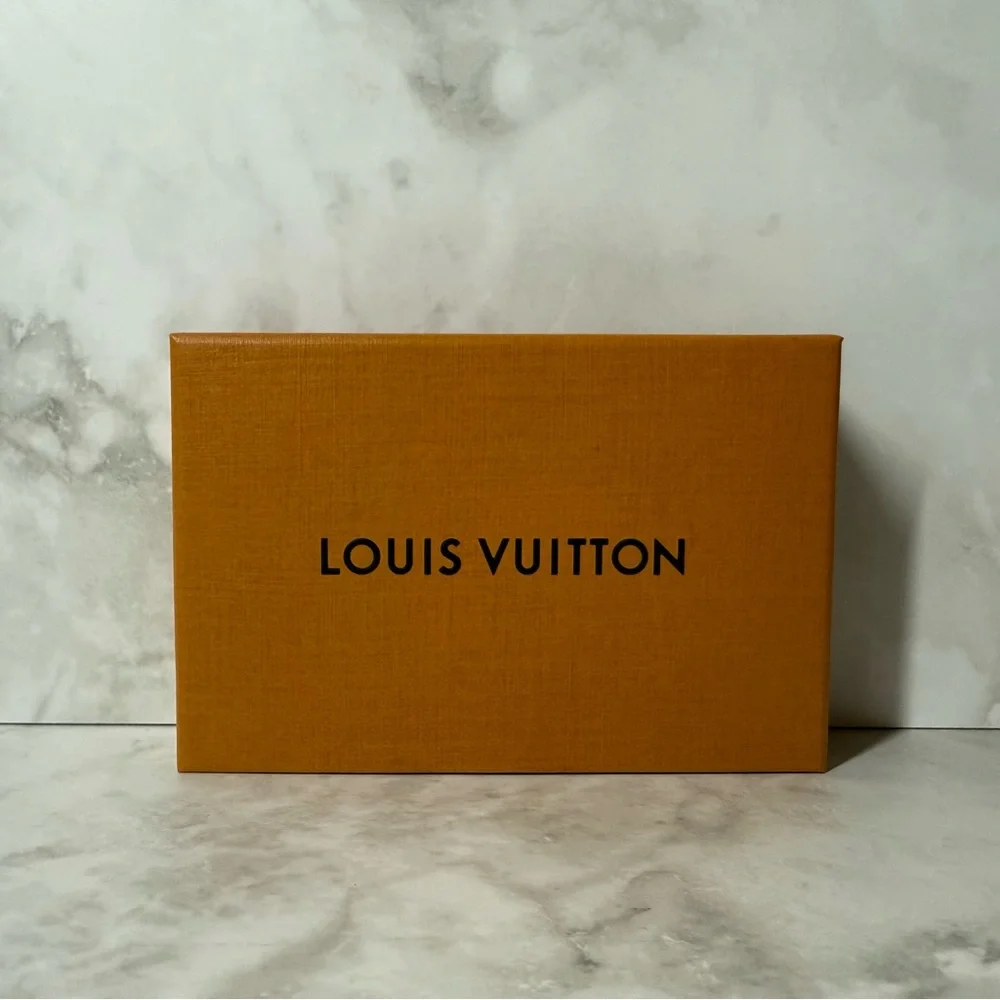 Louis Vuitton | Small Storage Box w/ Ribbon | Orange | 1.1